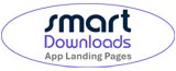 smart downloads app landing pages